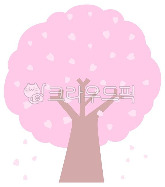 벚꽃나무,벚꽃나무일러스트,벚꽃나무그림,봄나무,나무,벚꽃,벚꽃그림,벚꽃이미지,벚꽃일러스트