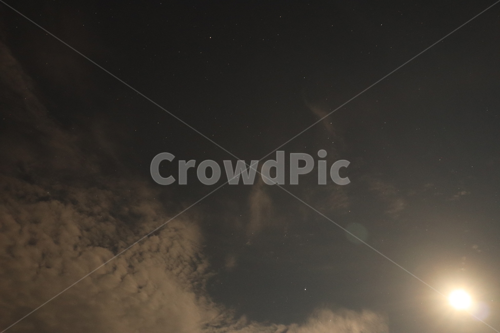 moon,night,stars,cloud,밤,달,별,구름