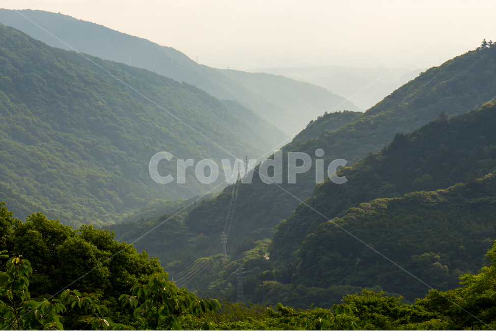 nature,자연,outdoors,옥외,mountain,slope,산,경사,mountainrange,산맥,하코네산,안개,fog,자연,풍경,nature,landscape