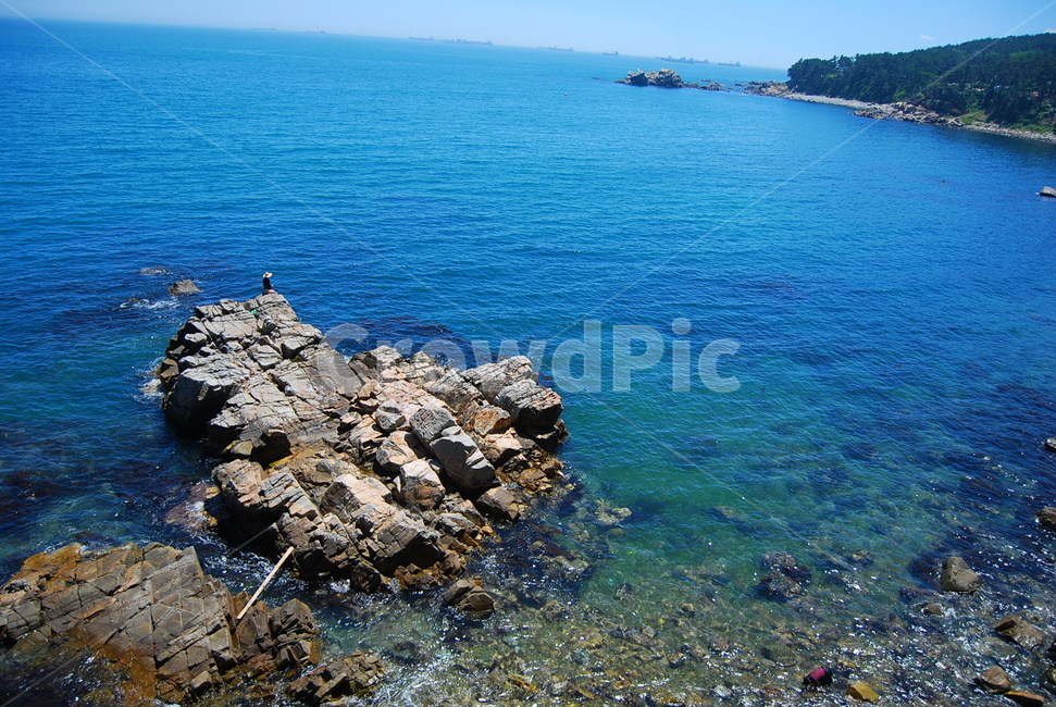 자연,바다,여름,풍경,대왕암,자연,풍경,nature,landscape,promontory,곶,outdoors,옥외,ocean,대양,water,물,sea