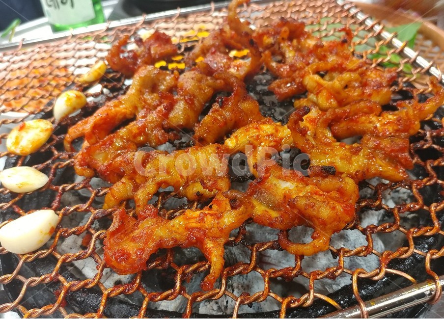 닭발,야식,매운음식,석쇠구이,숯불구이