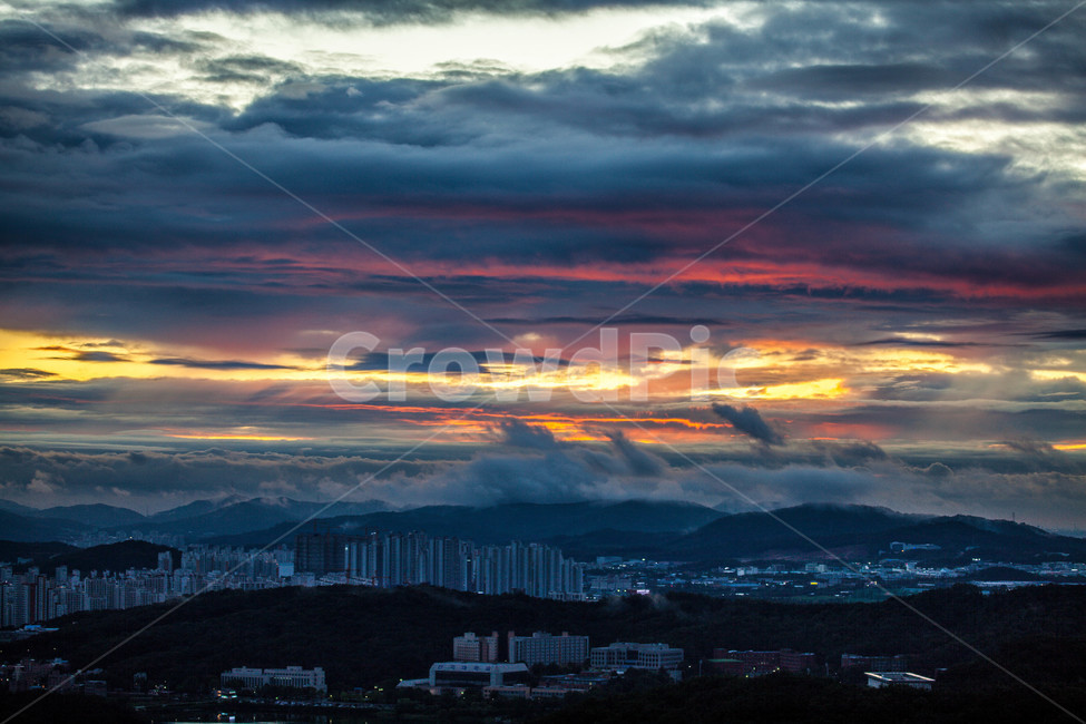 일몰,석양,노을,구름,cloud,sunset,하늘,sky,저녁,korea,자연
