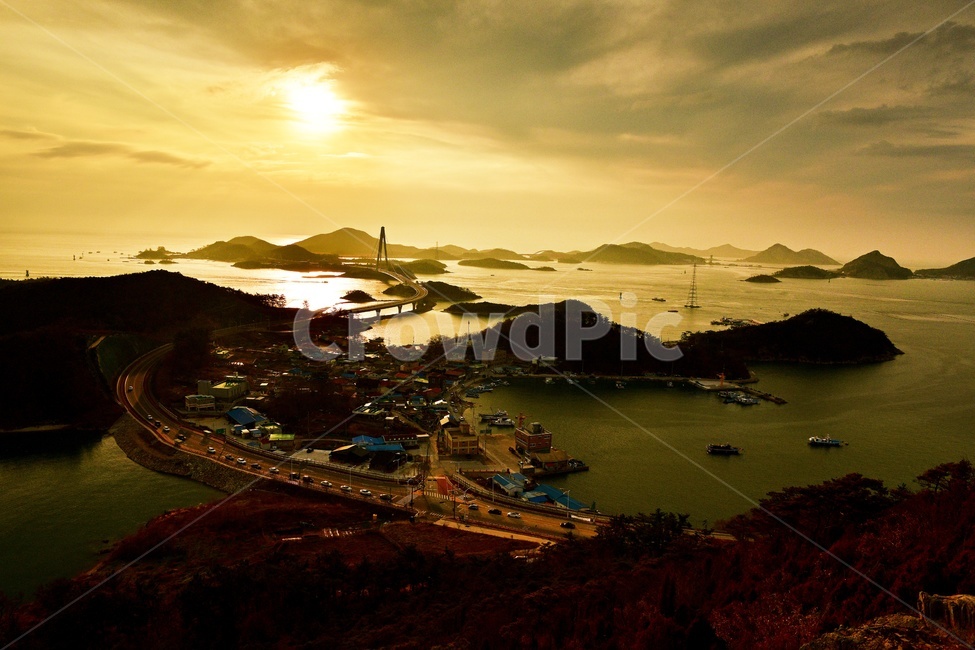 전북,군산,고군산군도,군도,선유도,선유도일몰,어촌,다리,nature,자연,outdoors,옥외,sunset,일몰,sky,하늘,dusk,황혼,redsky,붉은하늘,sunlight,햇빛