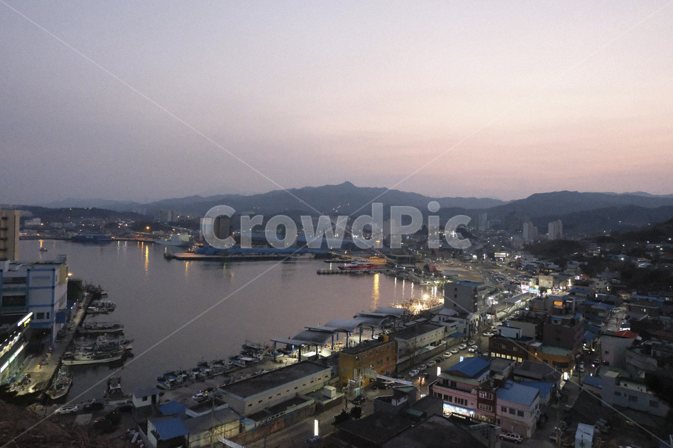 Mukho Port,East Sea,Beach,countryside scenery,fishing village,village scenery,ocean,Ship,country village,dinner,Mukho Port Village