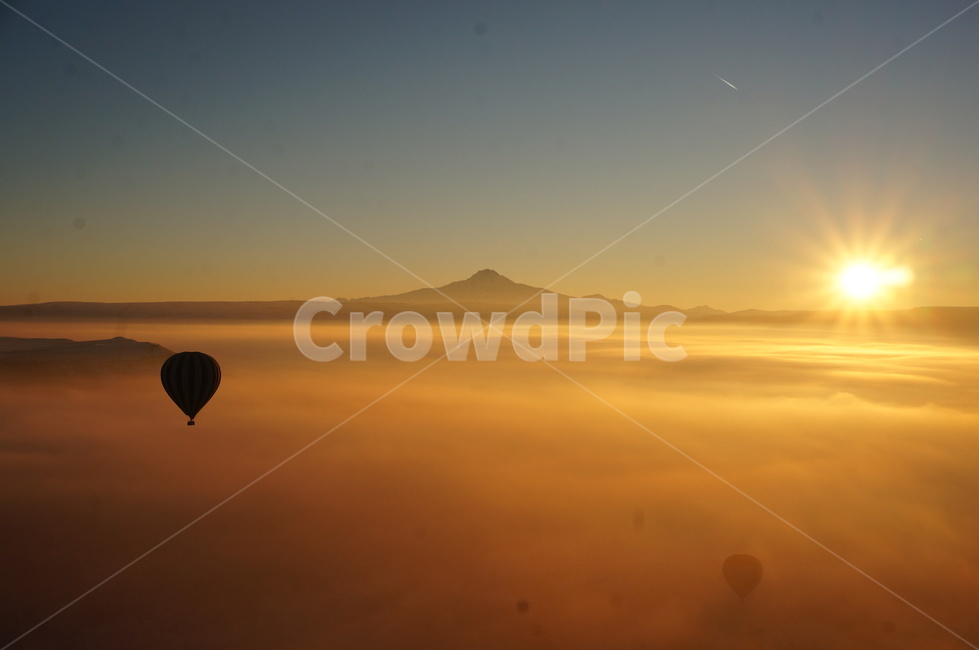 하늘,열기구,새벽,고요,자연,sky,hotairballoon,dawn,calm,nature,터키,turkey,여행,휴가,traveling,vacation,trip