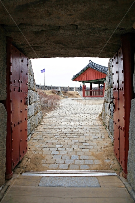 진,성,성곽,돌담,담,겨울,자연,풍경