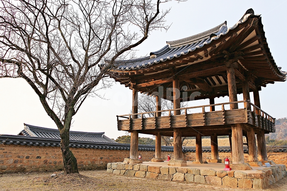 하회마을,안동,한옥,기와집,한옥집,전통집,집,옛날집,자연,풍경,겨울,건물,문화재,한국전통,한국문화,korean traditional,korean culture