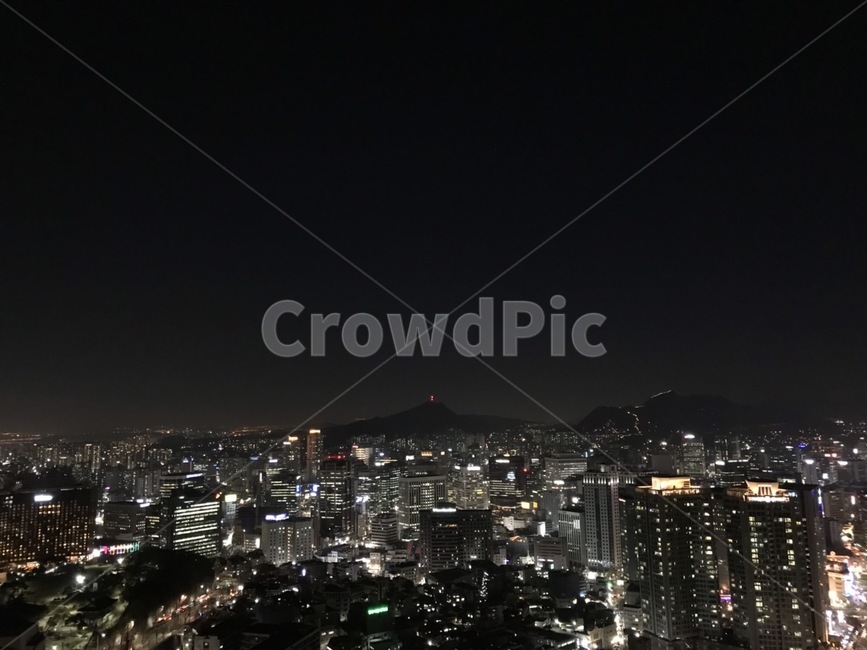 서울,남산타워,야경,밤,어두운,검정,빌딩,건물,야경,밤,풍경,nightscape,night,landscape,도시,city,nature,자연,outdoors,옥외,경치,scenery,aerial view,조감도