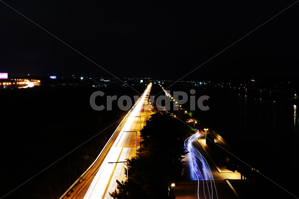 야경,도로,road,궤적,nightview