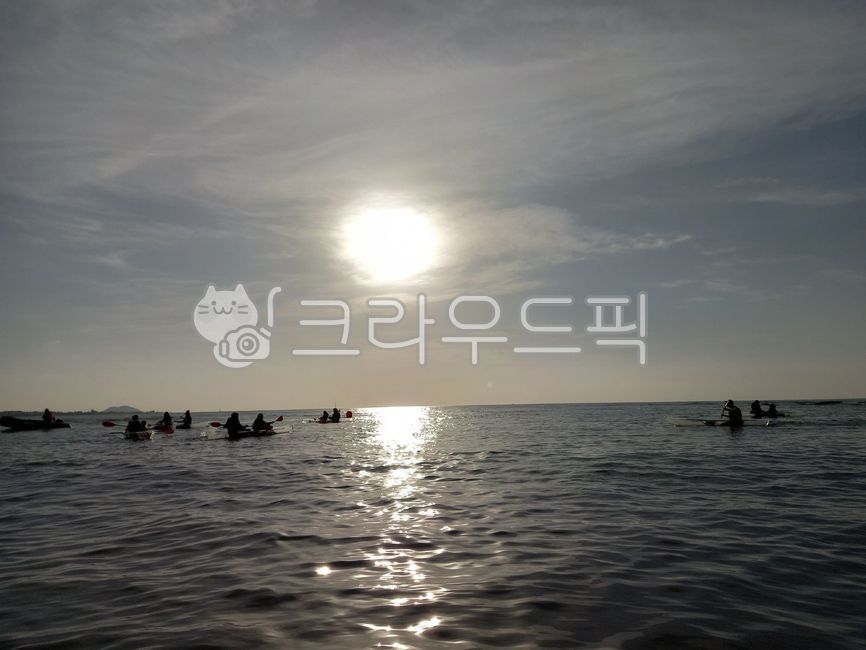 한담해변,카약,바다,플레어,햇빛,하늘,nature,자연,outdoors,옥외,sun,태양,sky,flare,light,빛,sunlight