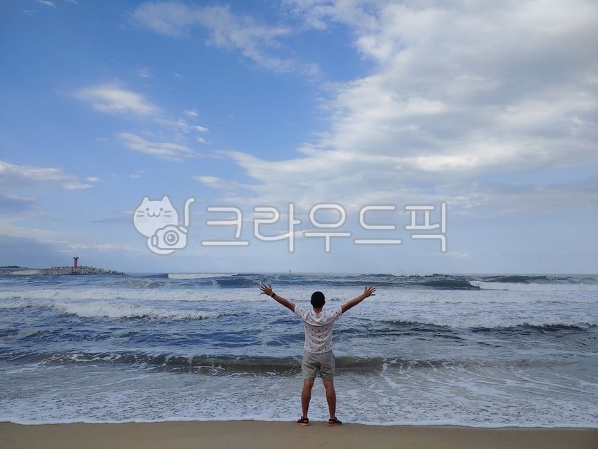 자유,바다,호방함,상쾌함,다시시작