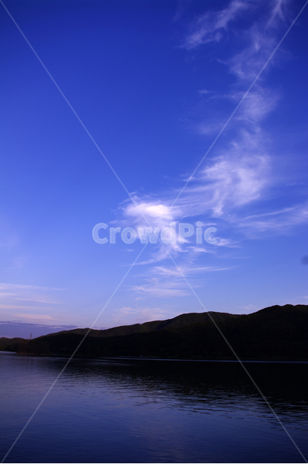 강,하늘,구름,풍경,노을,sunset,color,산,자연,풍경,nature,landscape,outdoors,옥외,sky