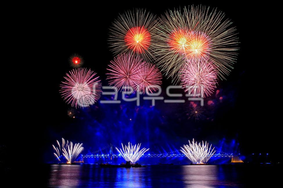 night view,Fireworks festival night view,Fireworks festival,Busan Fireworks Festival,Gwangalli Festival,Fireworks