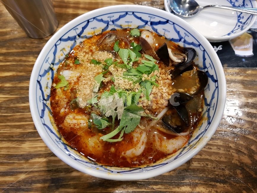 똠얌꿍,똠양꿍쌀국수,tomyamkung,태국,쌀국수