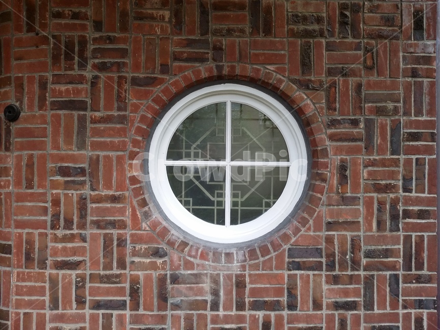 창문,벽돌,둥근창,창,벽돌집,brick