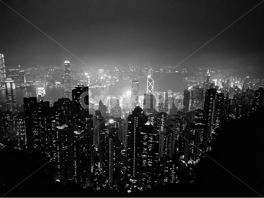 야경,흑백,건물,빌딩,여행,travel,sightseeing,홍콩,도시,풍경,city,landscape,해외,외국,세계,foreign,oversea,world,세계도시풍경,해외도시풍경,외국도시풍경,world cityscape,흑백,모노톤,monochrome,black and white,outdoors,옥외,scenery,nature,자연,경치