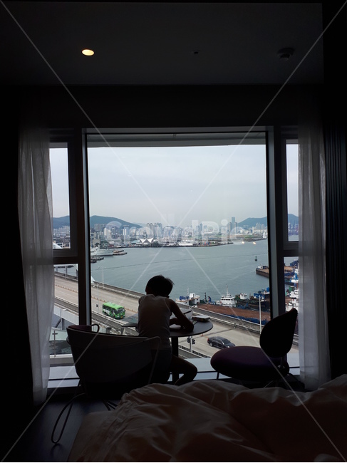라발스호텔,바다,다리,부산,영도,미술,아들,라발스,호텔,휴식,평화,주말