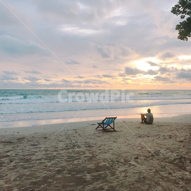 고독,사색,슬픔,우울,행복,감정,바다,바닷가,beach,외로움