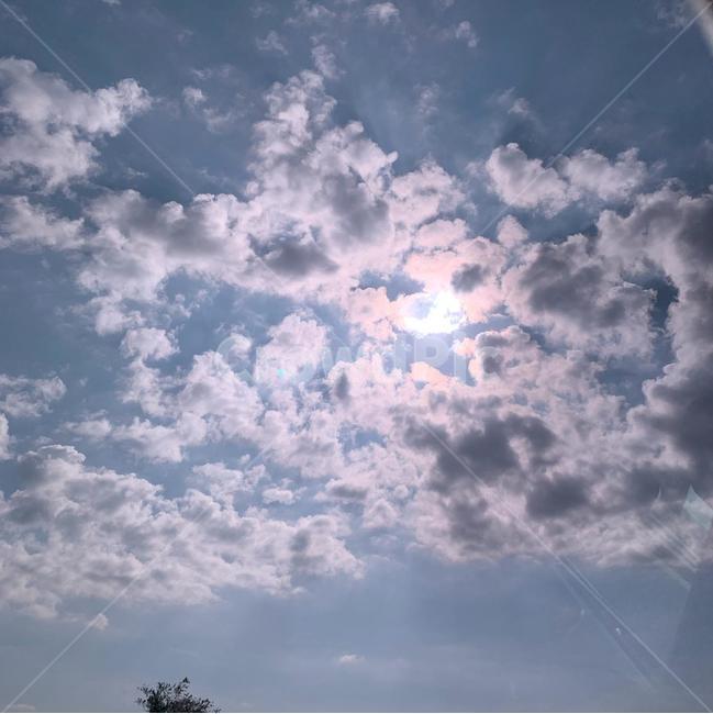 하늘,구름,낯,태양,수증기,날씨,자연,자연,풍경,nature,landscape,weather,cumulus,적운,outdoors,옥외,cloud,sky