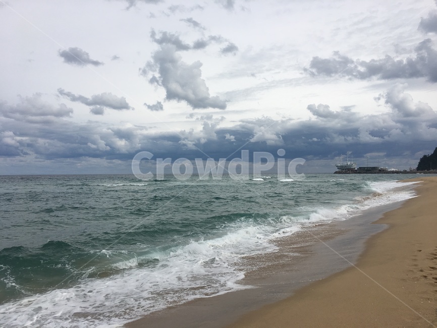 바다,파도,구름,하늘,light,cloud,ocean,wave,sky,빛