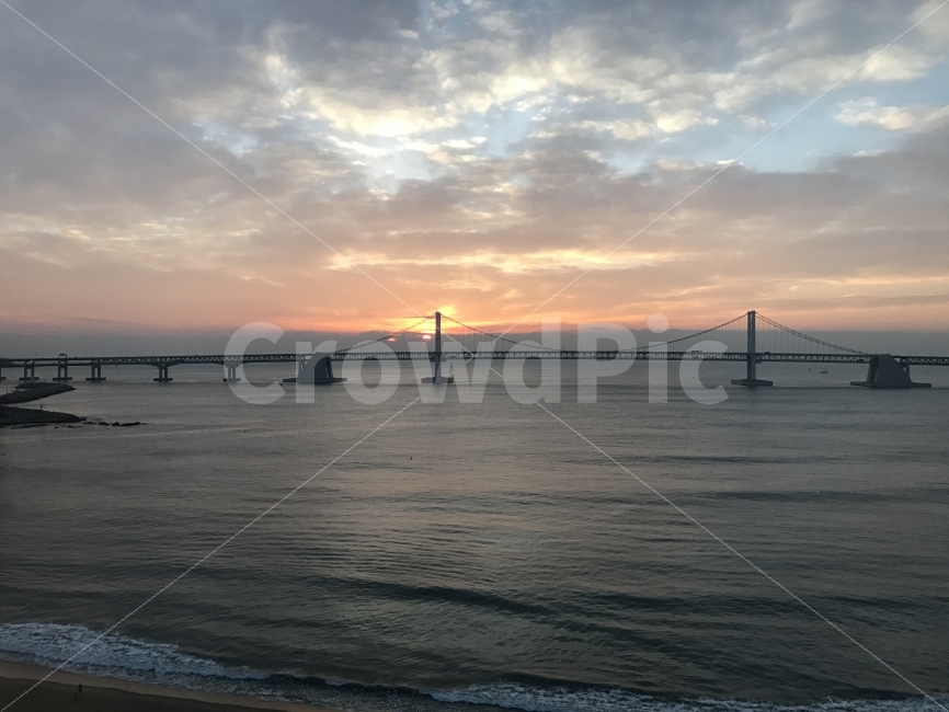 부산,광안리,광안대교,바다,겨울바다,일출,새해,자연,풍경,nature,landscape,해변,바다,beach,sea,water,물,waterfront,워터 프론트,pier,교각,port,포트