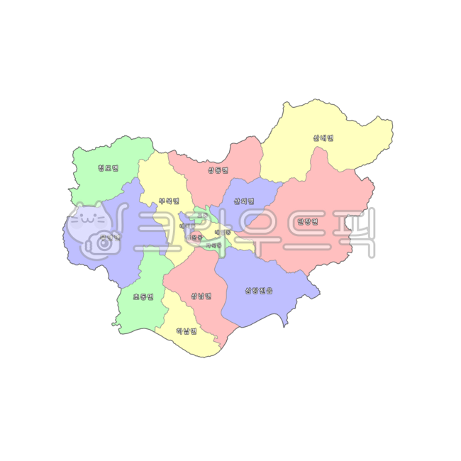 경상남도,경상도,경남,영남,밀양시,밀양,대한민국,우리나라,한국,행정구역,도,시,군,읍,면,동,지도,행정구역지도,4색지도,파란색,노란색,빨간색,초록색,map