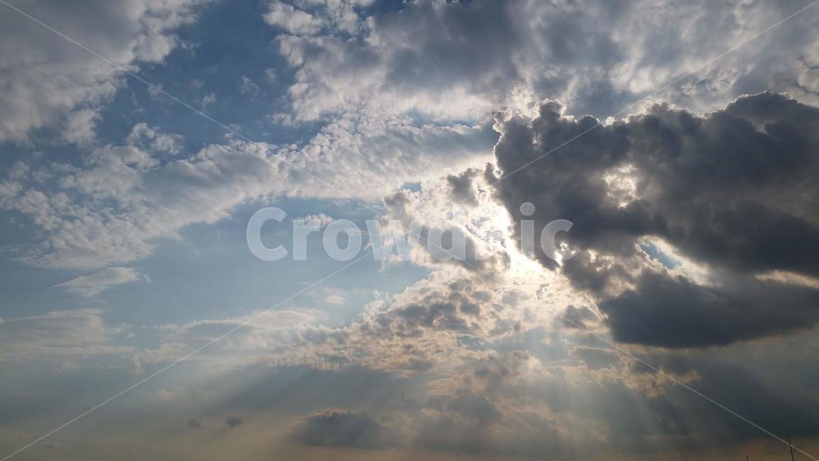 하늘,햇빛,빛기둥,구름,제네시스,자연,풍경,nature,landscape,outdoors,옥외,weather,날씨,sky,cloud,cumulus,적운