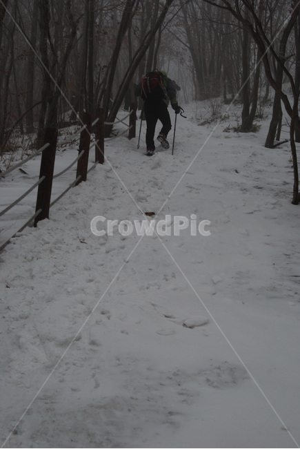 겨울,눈,발자국,산,자연,겨울,계절,winter,season,자연,풍경,nature,landscape,사람,인물,인간,human,person,outdoors,옥외