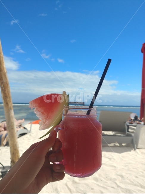drink,beverage,마실것,칵테일,cocktail,해변,휴가,여행,발리,beach,bali,trip,수박,주스,juice
