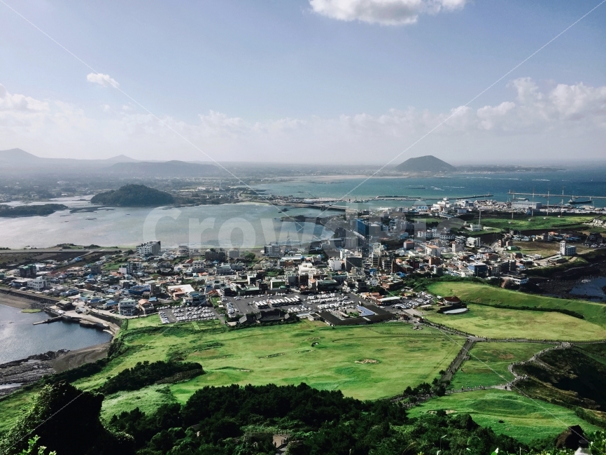 제주,제주도,성산일출봉,관광지,바다,풍경,섬,도시,풍경,city,landscape,제주도,jeju,jeju island,경치,outdoors,옥외,nature,자연,scenery,aerial view,조감도