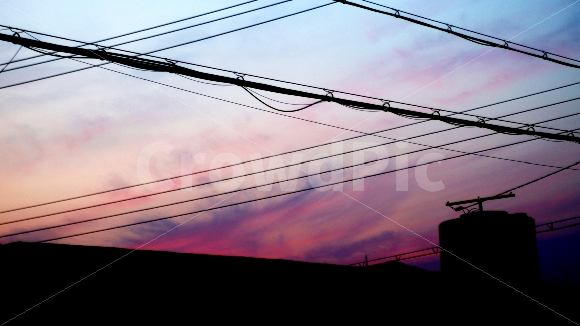풍경,노을,그림자,실루엣,전봇대,도시,풍경,city,landscape,실루엣,그림자,silhouette,shadow,cable,케이블,power lines,전력선