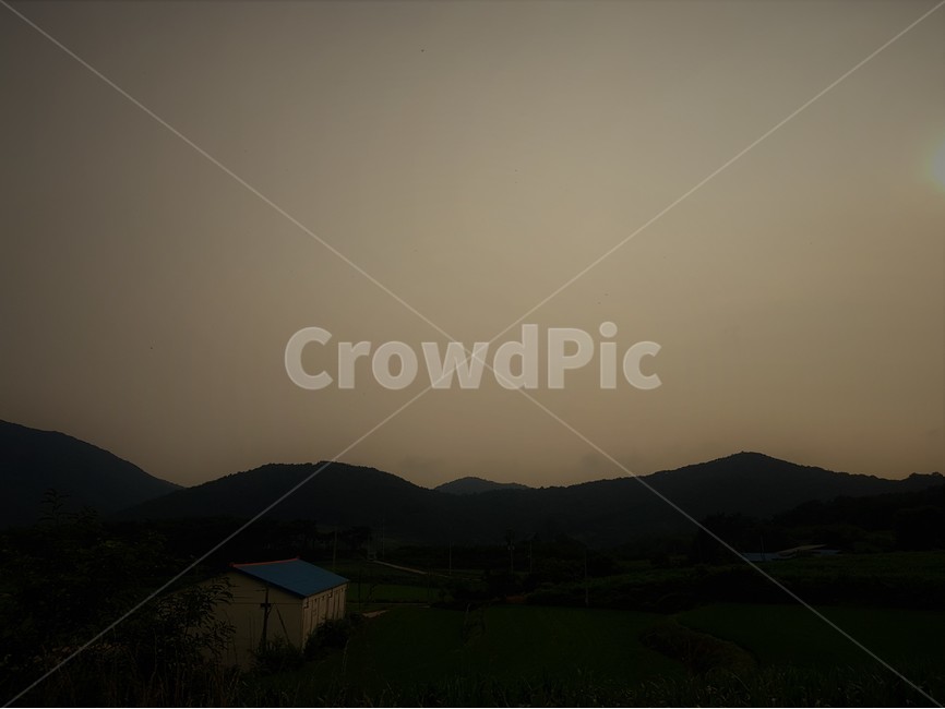 해질녘,풍경,경치,자연,시골,초저녁,나주,자연,풍경,nature,landscape,outdoors,옥외,building,건물
