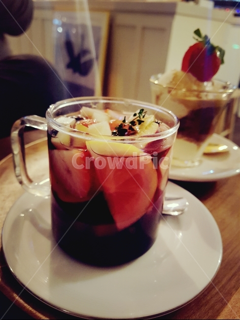 뱅쇼,카페,음료,겨울,음식
