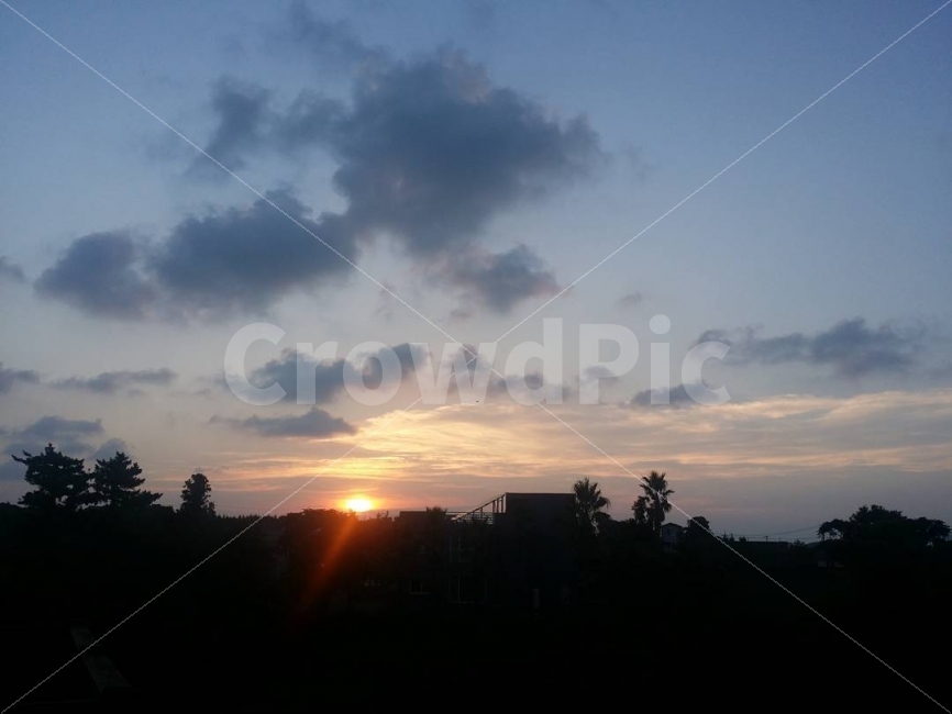 제주,여행,하늘,노을,구름,햇빛,자연,풍경,nature,landscape,실루엣,그림자,silhouette,shadow