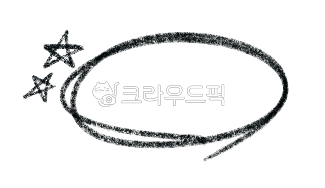 강조, 동그라미, 색연필, 색연필강조png, 동그라미png, 사진,이미지,일러스트,캘리그라피 - pepper83작가