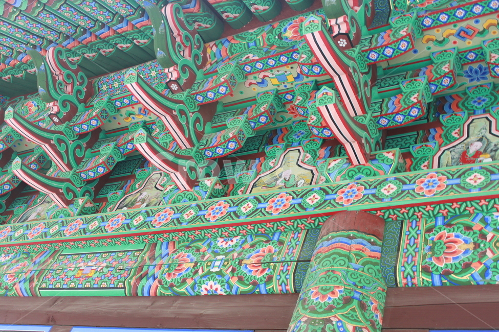 불교,사찰,처마,오방색,한옥