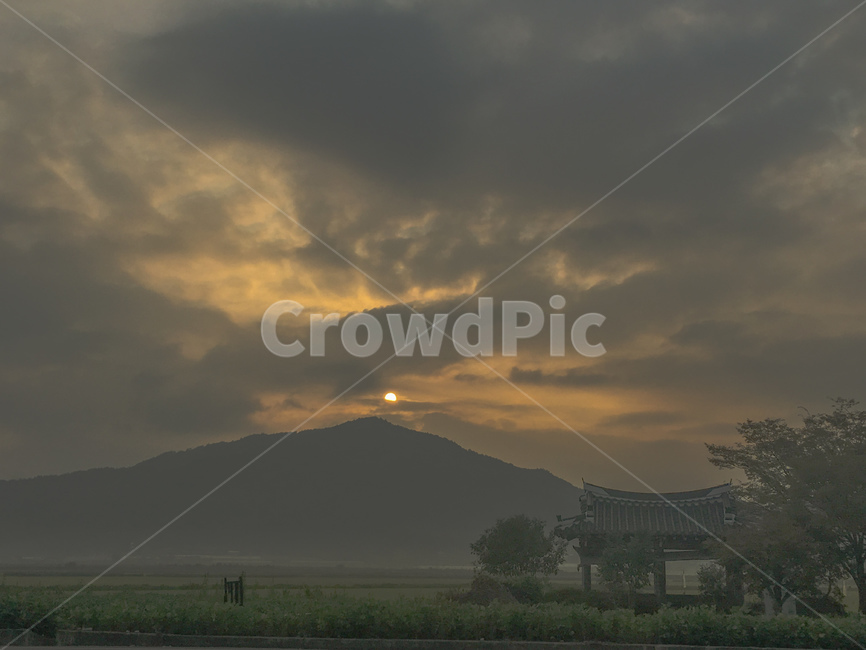 일몰,정자,안개,자연,나무,하늘,자연,풍경,nature,landscape,한국자연풍경,한국자연경관,korea nature landscape,outdoors,옥외,weather,날씨
