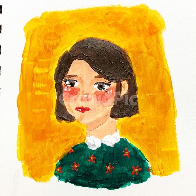 사람,여자,그림,초상화,일러스트,예술,art