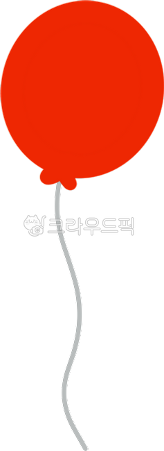 풍선, 빨간풍선, 빨강풍선, 풍선일러스트, 놀이공원풍선, 사진,이미지,일러스트,캘리그라피 - LULULALLA작가