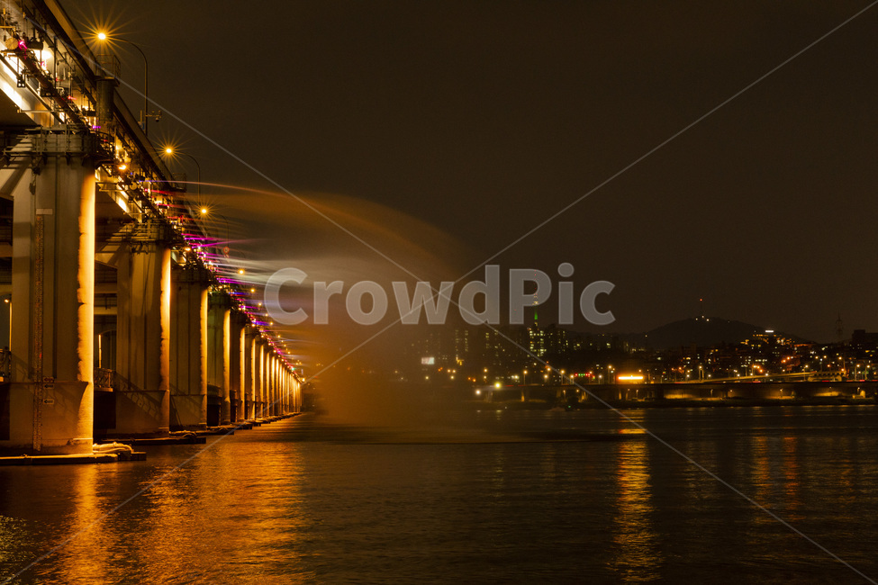 water,물,분수쇼,한강야경,반포대교분수쇼,야경,밤,풍경,nightscape,night,landscape