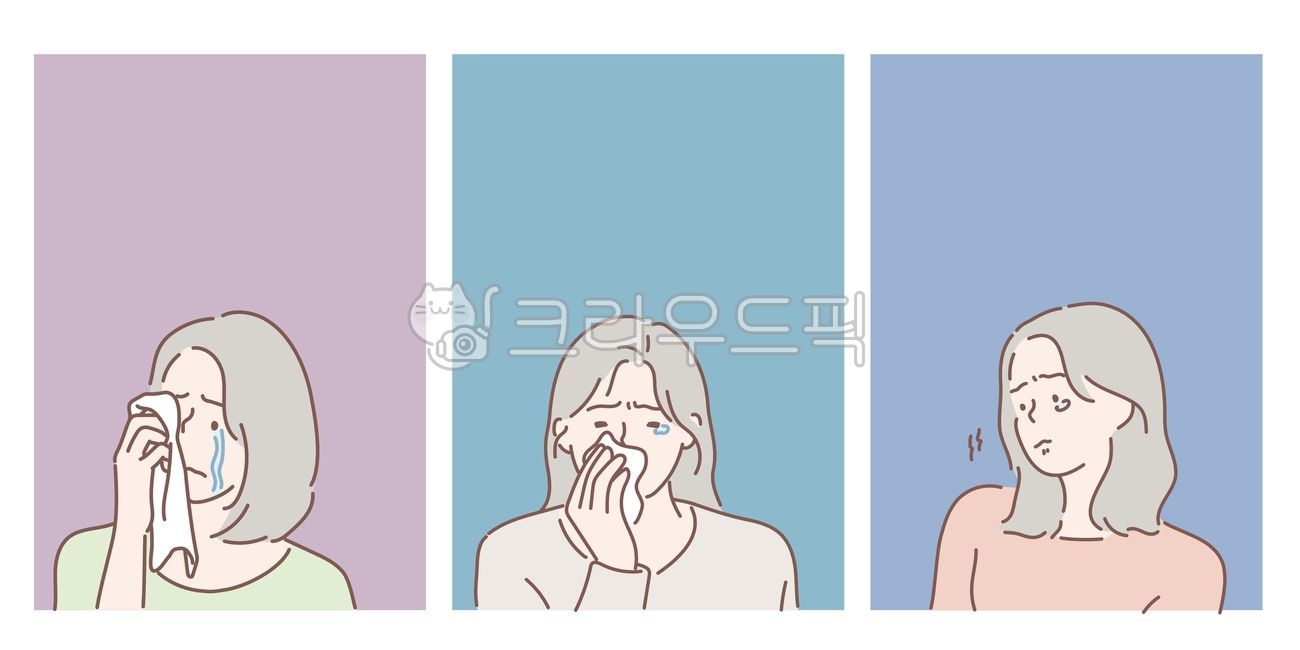 울음, 눈물, 바다, 울음바다, 슬픔, 사진,이미지,일러스트,캘리그라피 - autumnnn작가