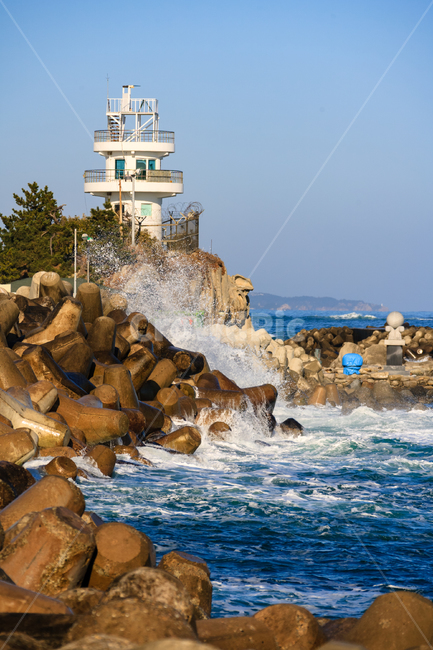 바닷가,여름,바다,파도,방파제,자연,풍경,nature,landscape,등대,lighthouse,water,물,sea,outdoors,옥외,ocean,대양