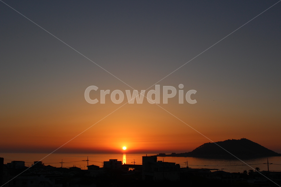 nature,붉은하늘,황혼,일몰,자연,sunset