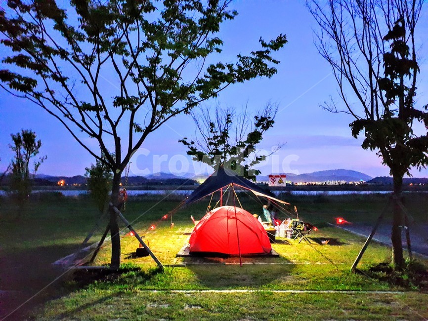 텐트,캠핑,여행,camping,저녁