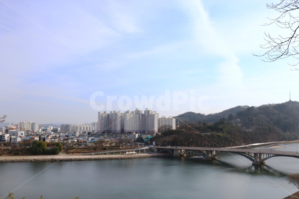 진주시,신안동,천수교,분수대,도심,전경,다리,도시,풍경,city,landscape,한국도시풍경,한국도시경관,korea cityscape