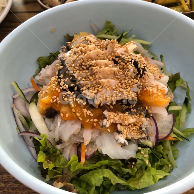 food,음식,sesame,참깨,물회,회,전복