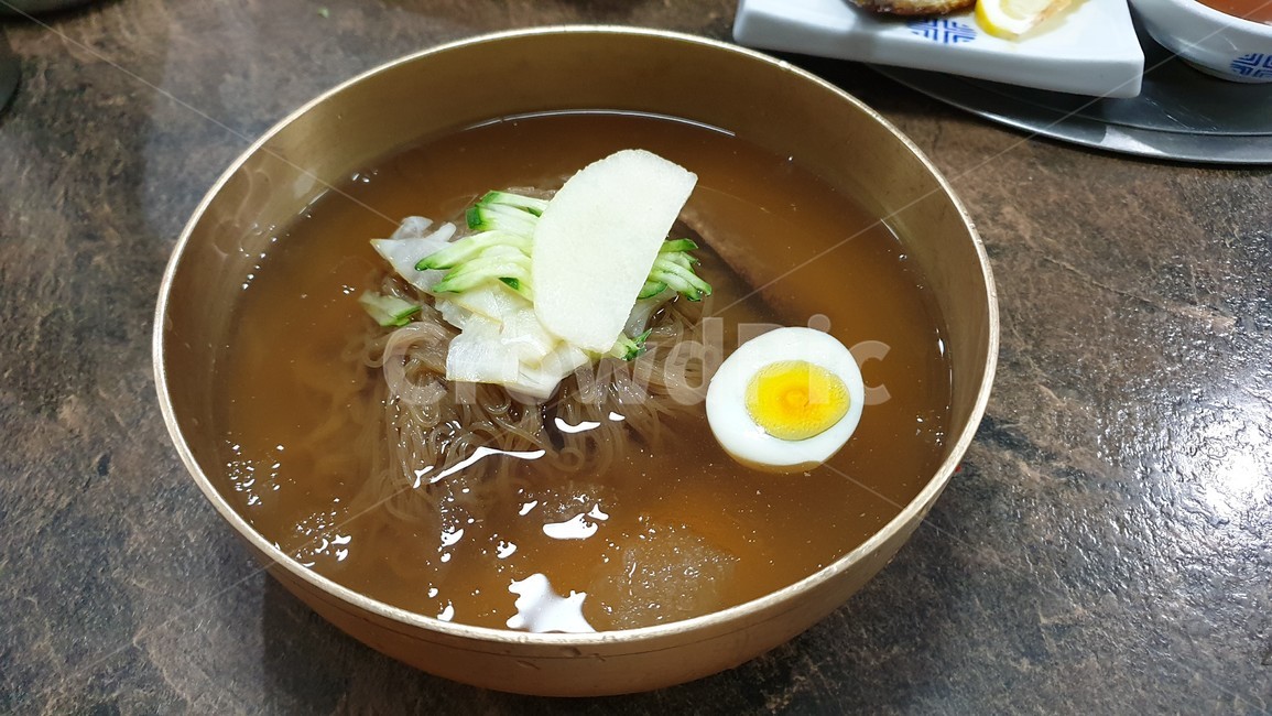 냉면,한식,면요리,요리,놋그릇,평양냉면