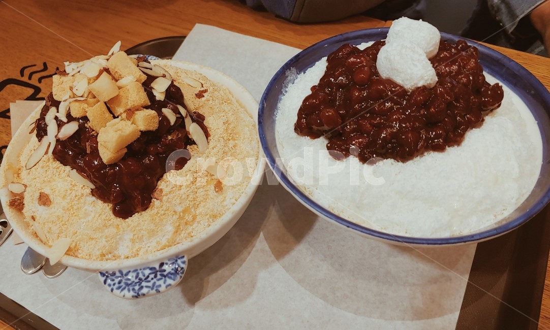 빙수,팥빙수,인절미빙수,여름,한국,음식,빙과류