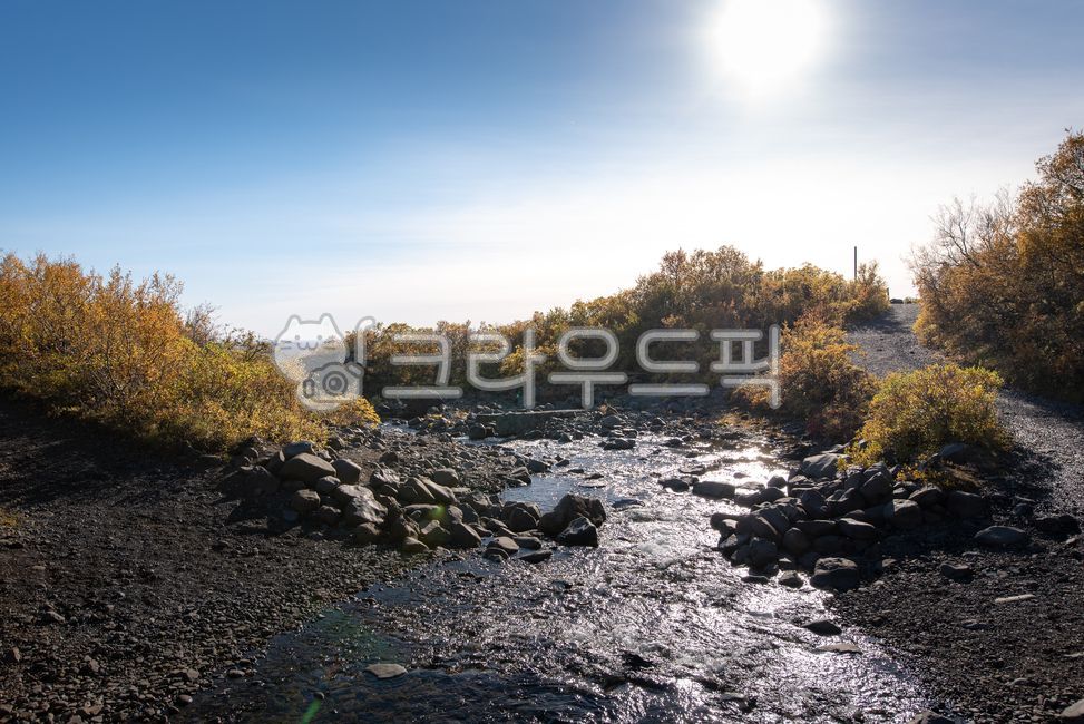 northeurope,brook,dirtroad,nature,overea,iceland,Overseas,water,Iceland,Pebble,gravel,fall,sight,North Europe,autumn,europe,landscape,dirt road