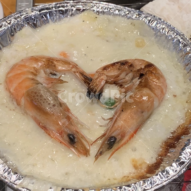 음식,새우,치즈,요리,해산물